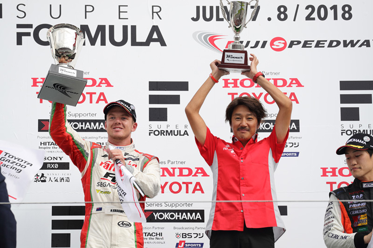 【スーパーフォーミュラ】 第4戦 結果：ニック・キャシディが初優勝
