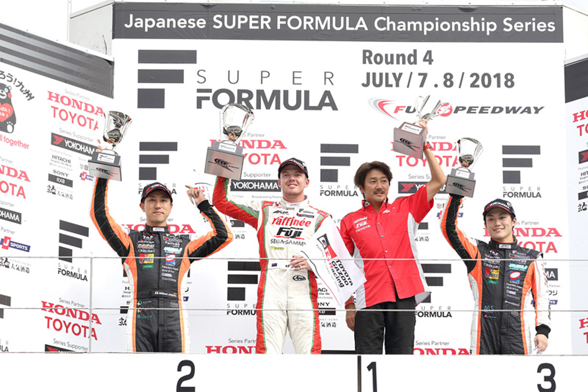 スーパーフォーミュラ | トヨタ：第4戦 富士スピードウェイ 決勝レポート