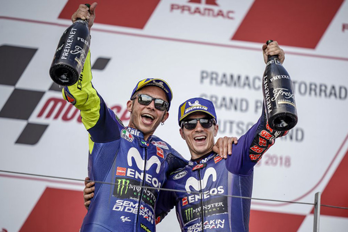 MotoGP 第9戦 ドイツGP | ヤマハ、今季初のダブル表彰台を獲得