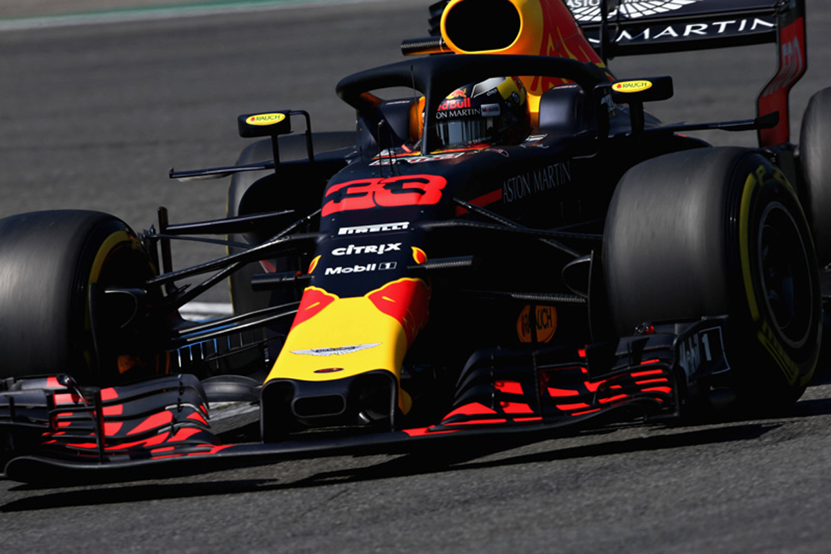 F1ドイツGP フリー走行2回目:マックス・フェルスタッペンが最速タイム