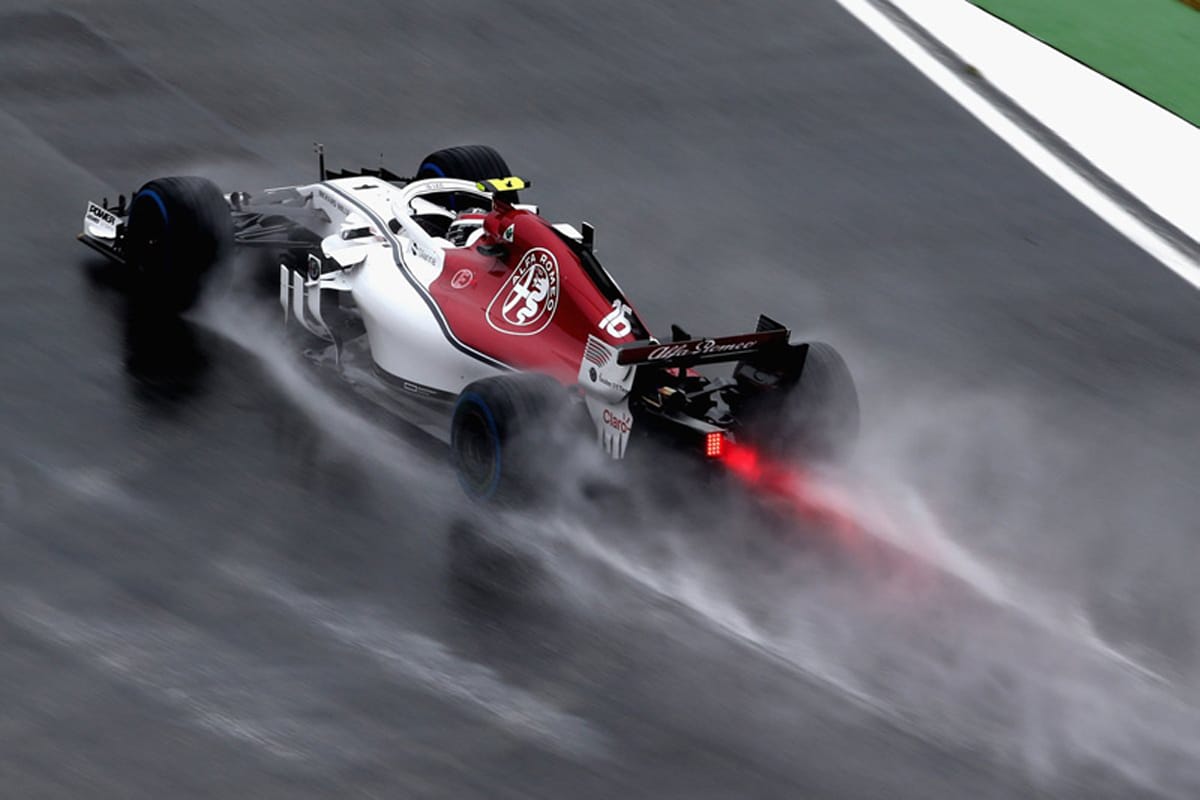 F1ドイツGP フリー走行3回目：降雨により9台のみがタイムを記録