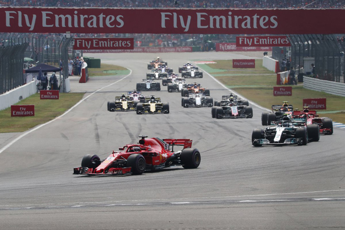 F1ドイツGP 結果:ルイス・ハミルトンが波乱のレースで大逆転優勝!