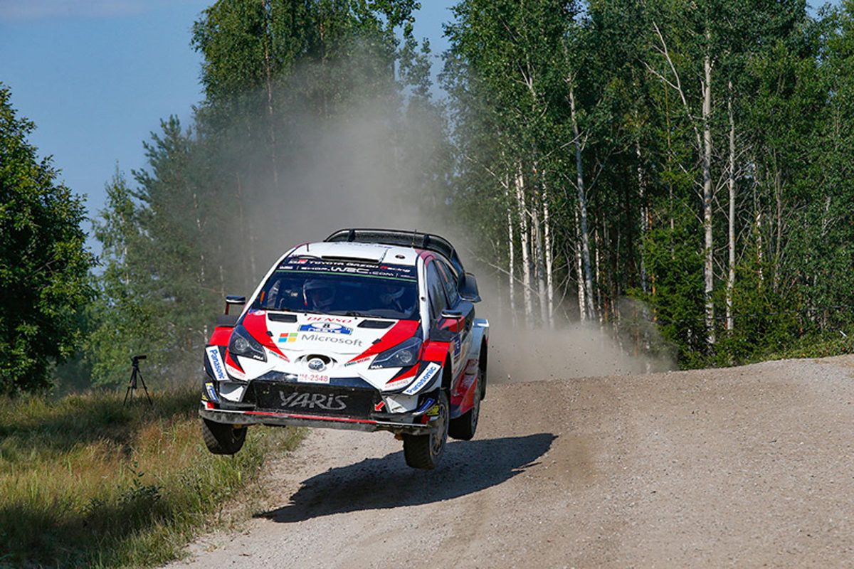 WRC 第8戦 ラリー・フィンランド 2日目 | オット・タナックが首位を堅守