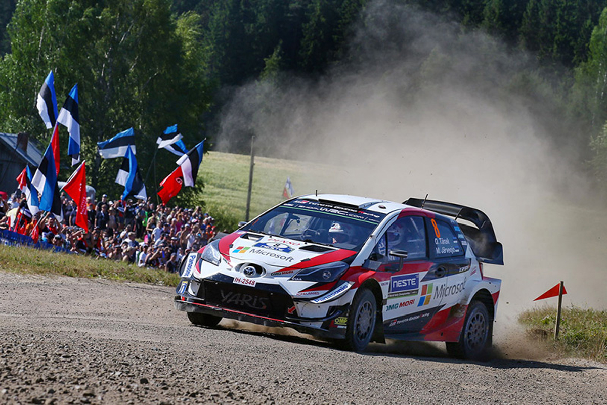 WRC 第8戦 ラリー・フィンランド 3日目 | オット・タナックが首位を堅守