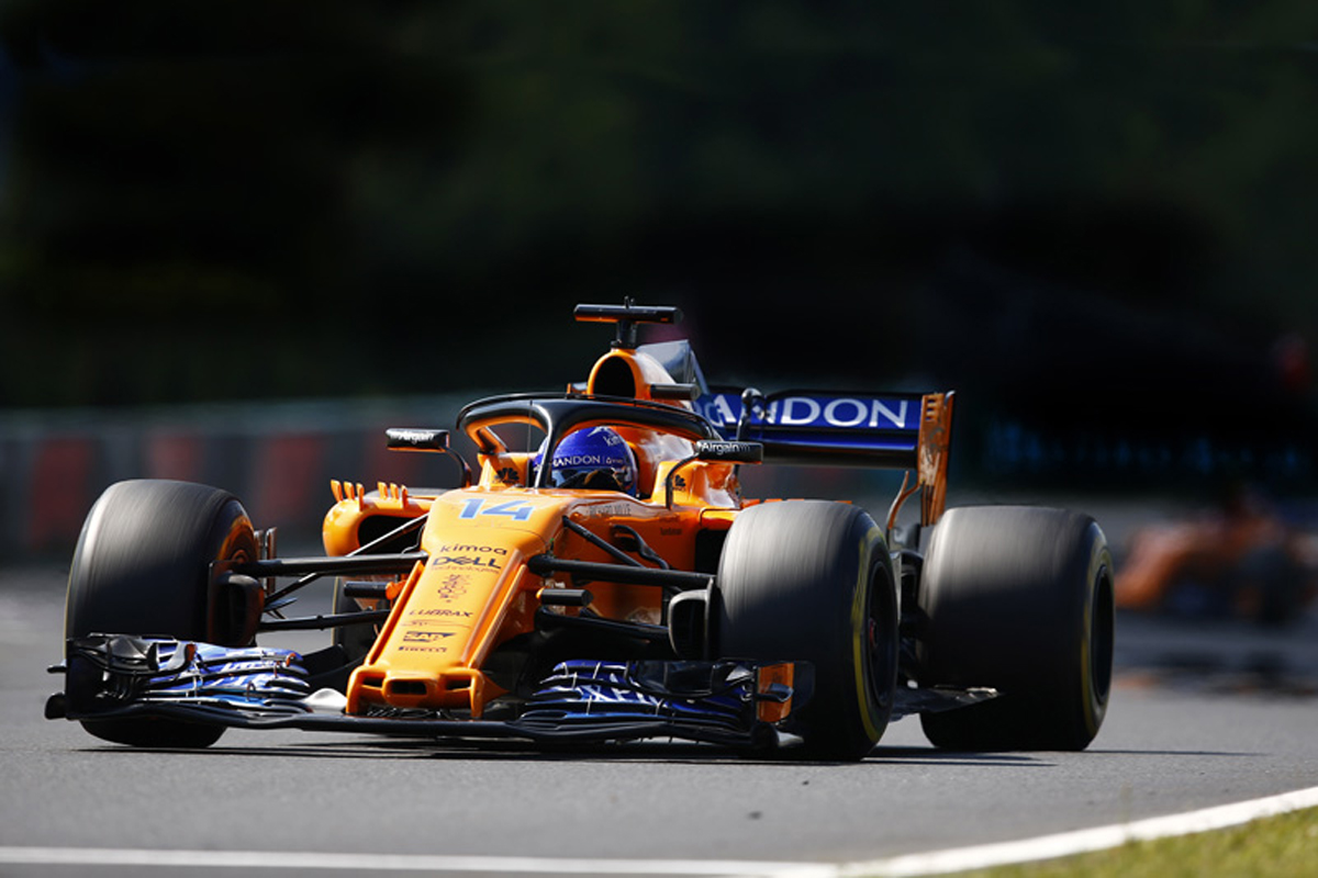 マクラーレン:フェルナンド・アロンソが8位入賞 / F1ハンガリーGP