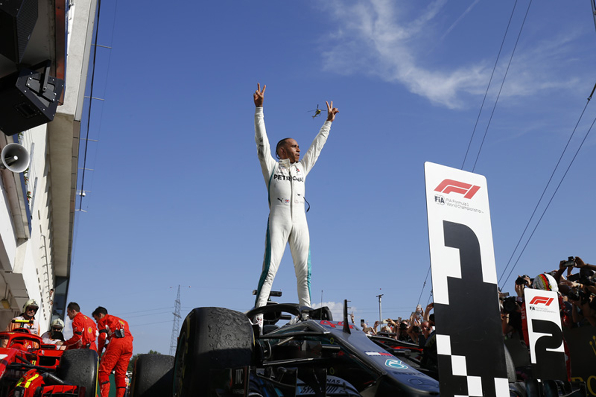 メルセデス：ルイス・ハミルトンが今季5勝目 / F1ハンガリーGP