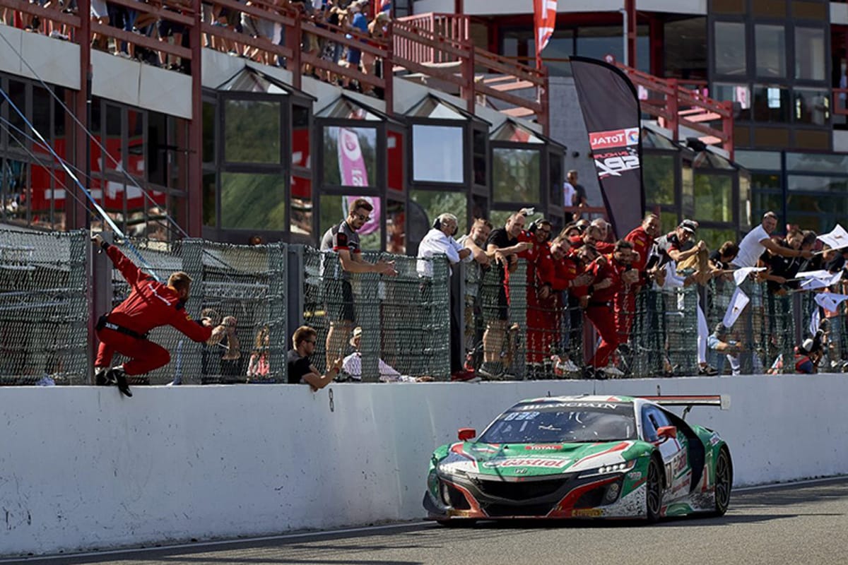 ホンダ NSX GT3がスパ24時間レースにデビュー | クラス7位で完走