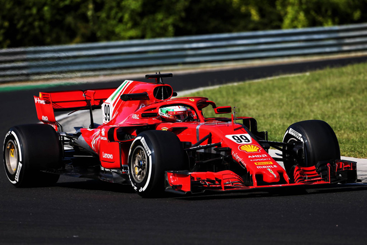 F1ハンガリーテスト 1日目（午前） | ジョビナッツィがトップタイム