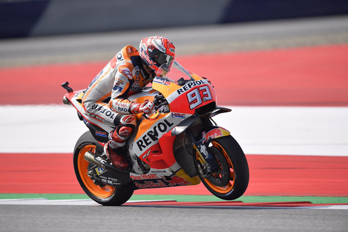 MotoGP 第11戦 オーストリアGP 予選 | マルク・マルケスがPP獲得