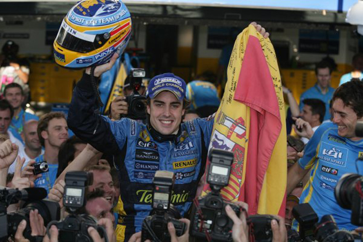 F1特集 | フェルナンド・アロンソ 歴代F1マシン