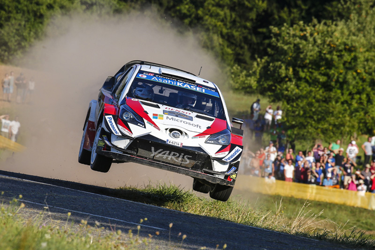 WRC 第9戦 ラリー・ドイチェランド 3日目 | トヨタのタナックがリード拡大