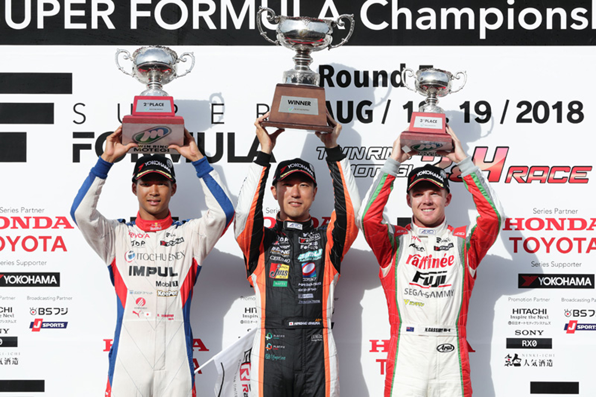 スーパーフォーミュラ | トヨタ:第5戦 もてぎ 決勝レポート