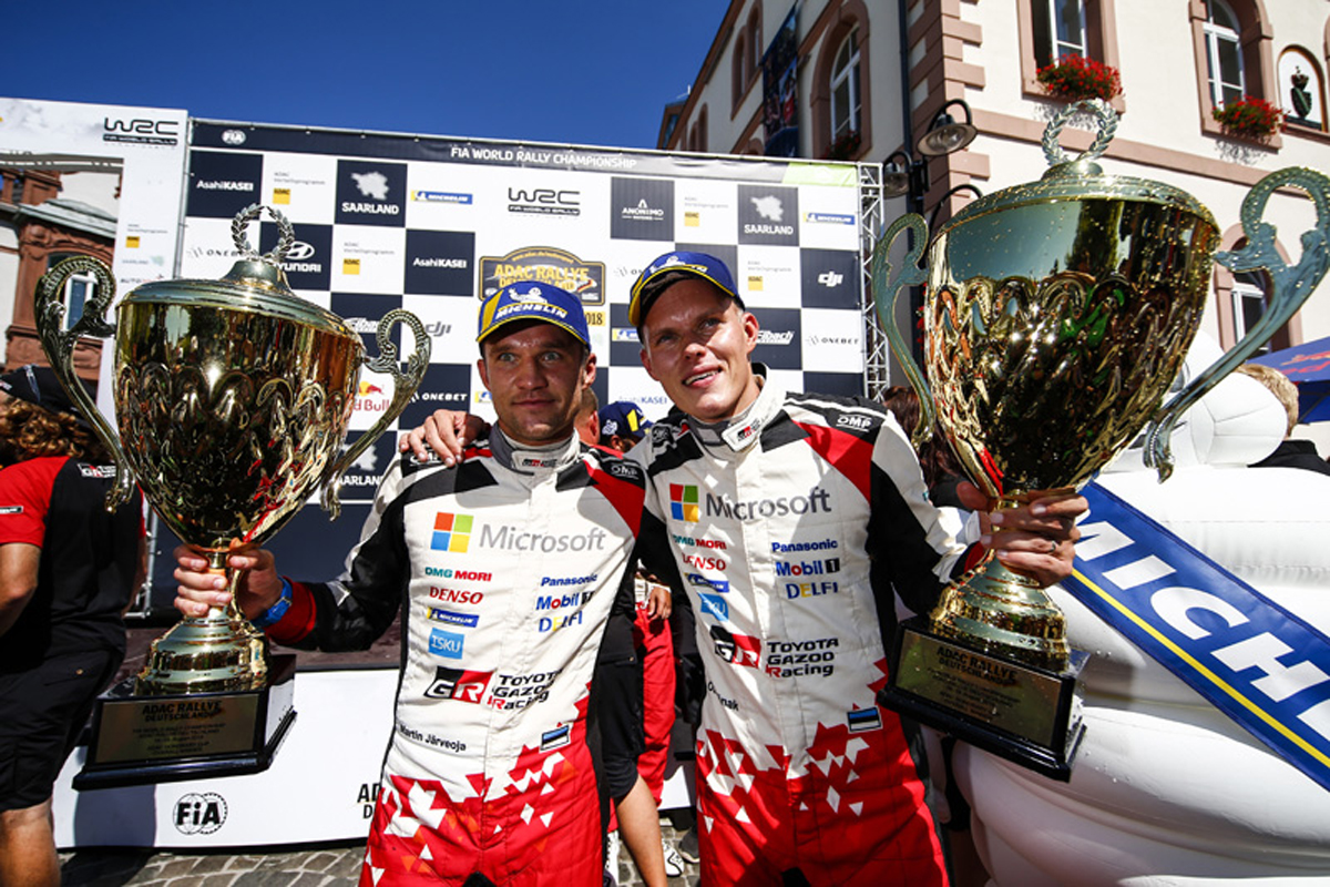 WRC ラリー・ドイチェランド | トヨタのオット・タナックが今季3勝目