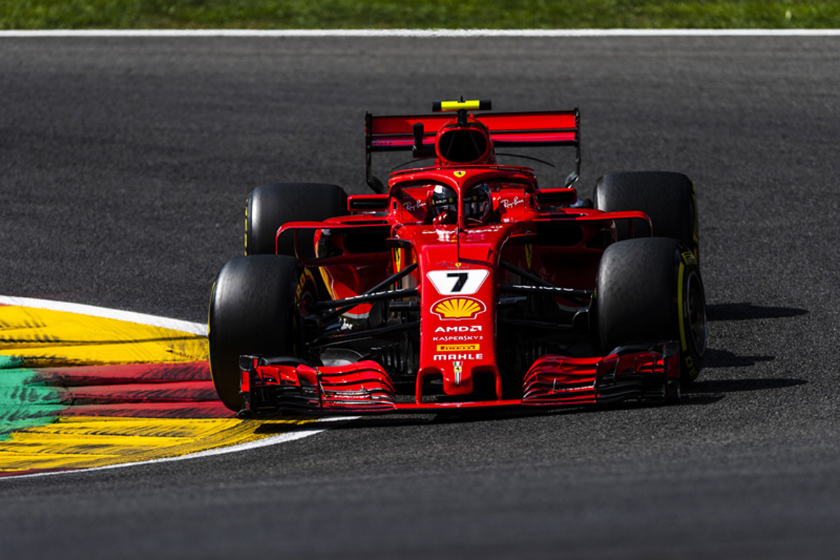 F1ベルギーGP フリー走行2回目 | キミ・ライコネンがトップタイム