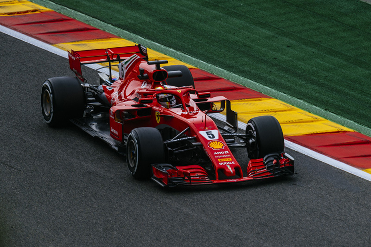 F1ベルギーGP フリー走行3回目 | セバスチャン・ベッテルがトップタイム