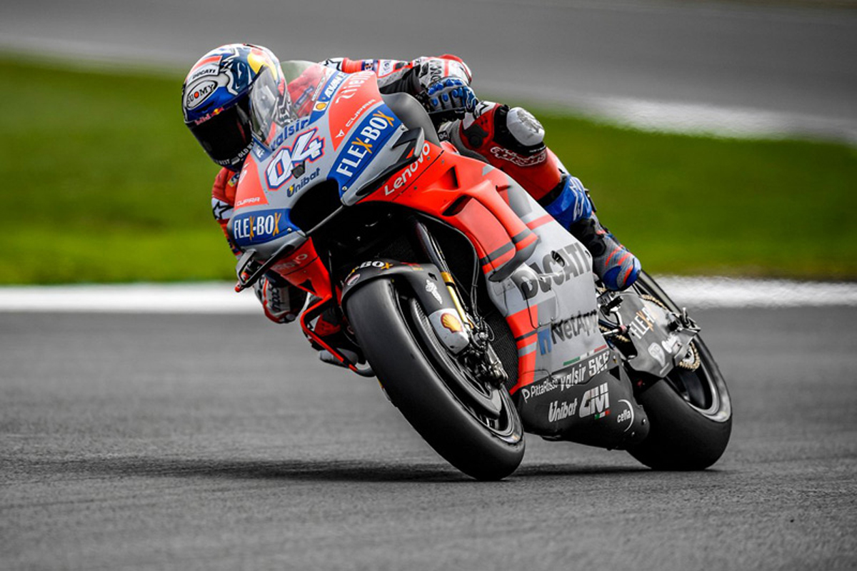 MotoGP 第12戦 イギリスGP | A.ドヴィツィオーゾが初日総合1番手