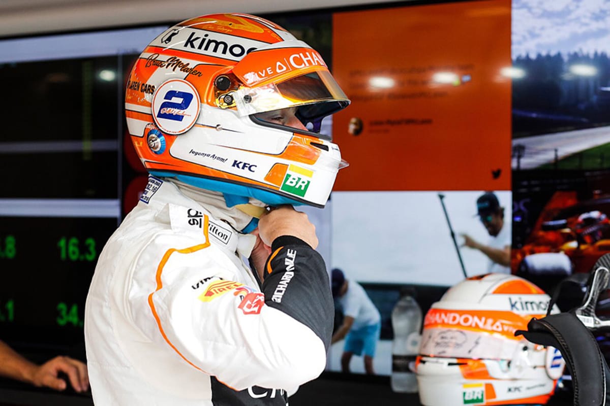 ストフェル・バンドーン、母国F1ベルギーGPに特別ヘルメットを用意