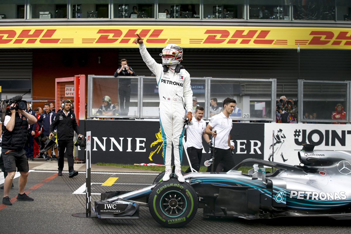 メルセデス：ハミルトンが今季6回目のポール獲得 / F1ベルギーGP 予選