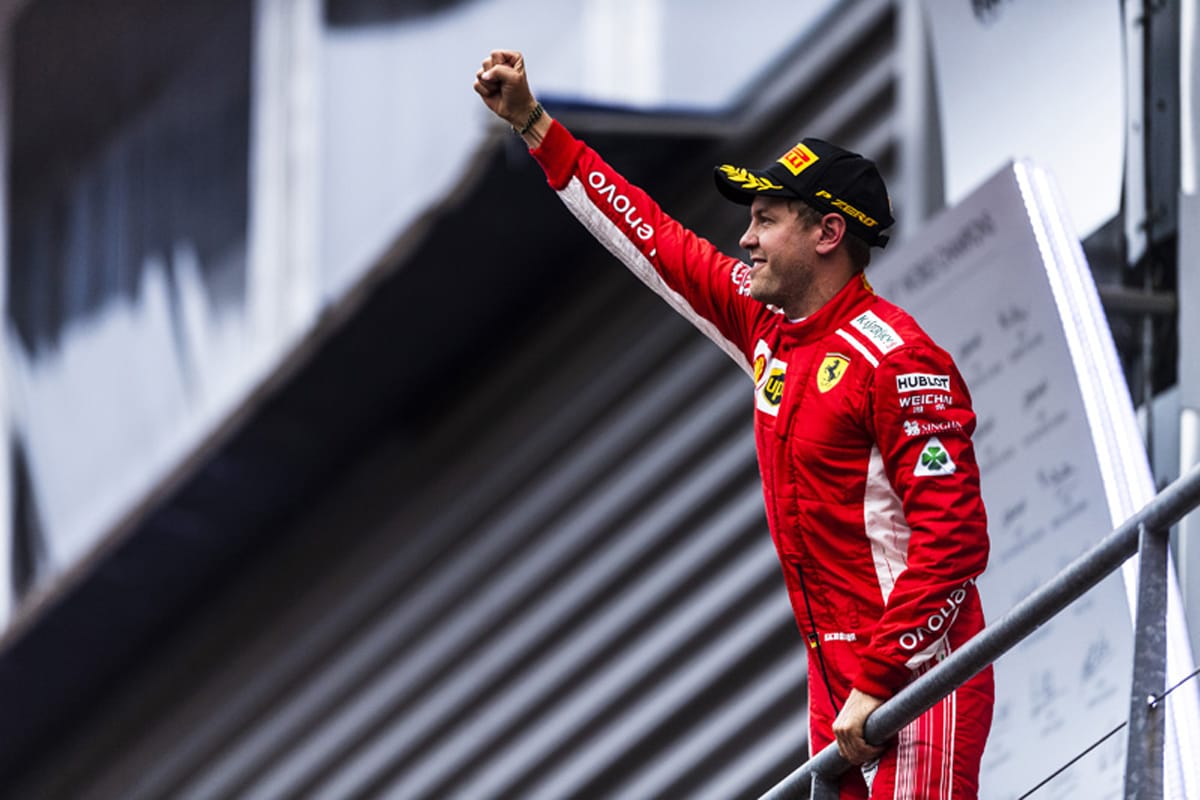 フェラーリ：セバスチャン・ベッテルが圧勝 / F1ベルギーGP