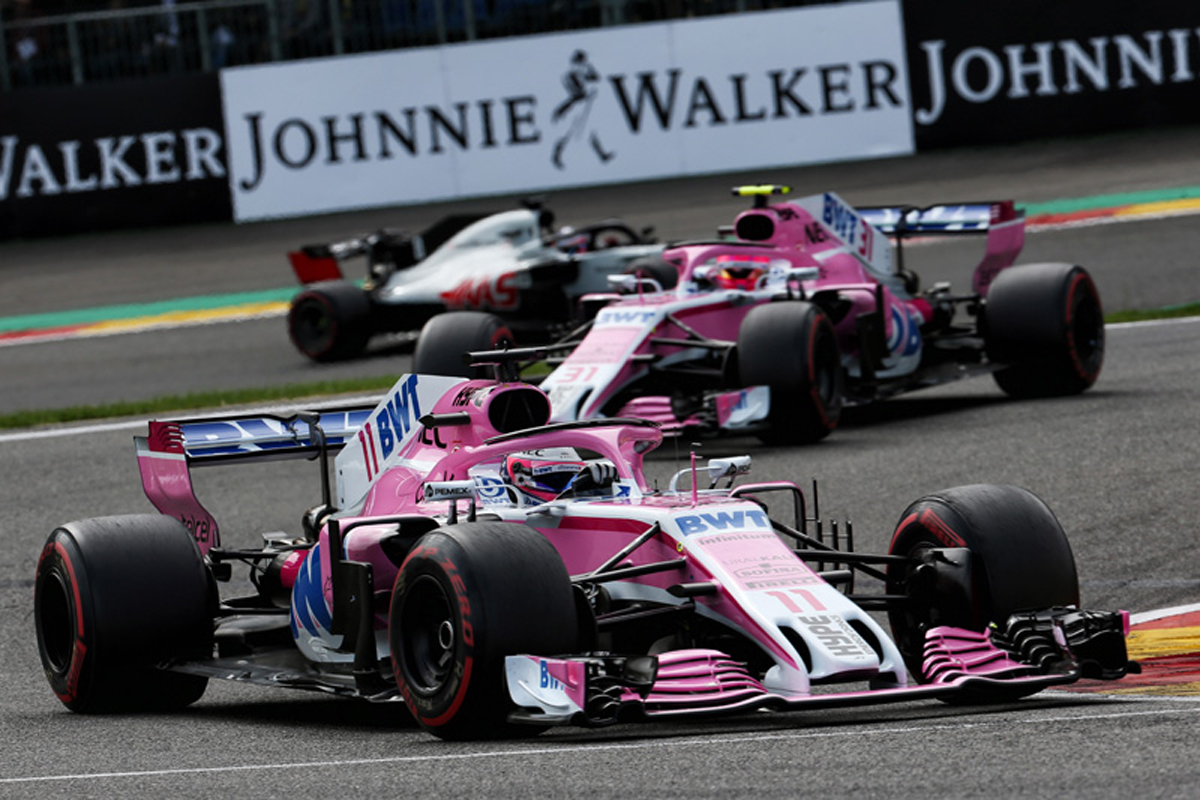 フォースインディア:ダブル入賞で再スタート / F1ベルギーGP