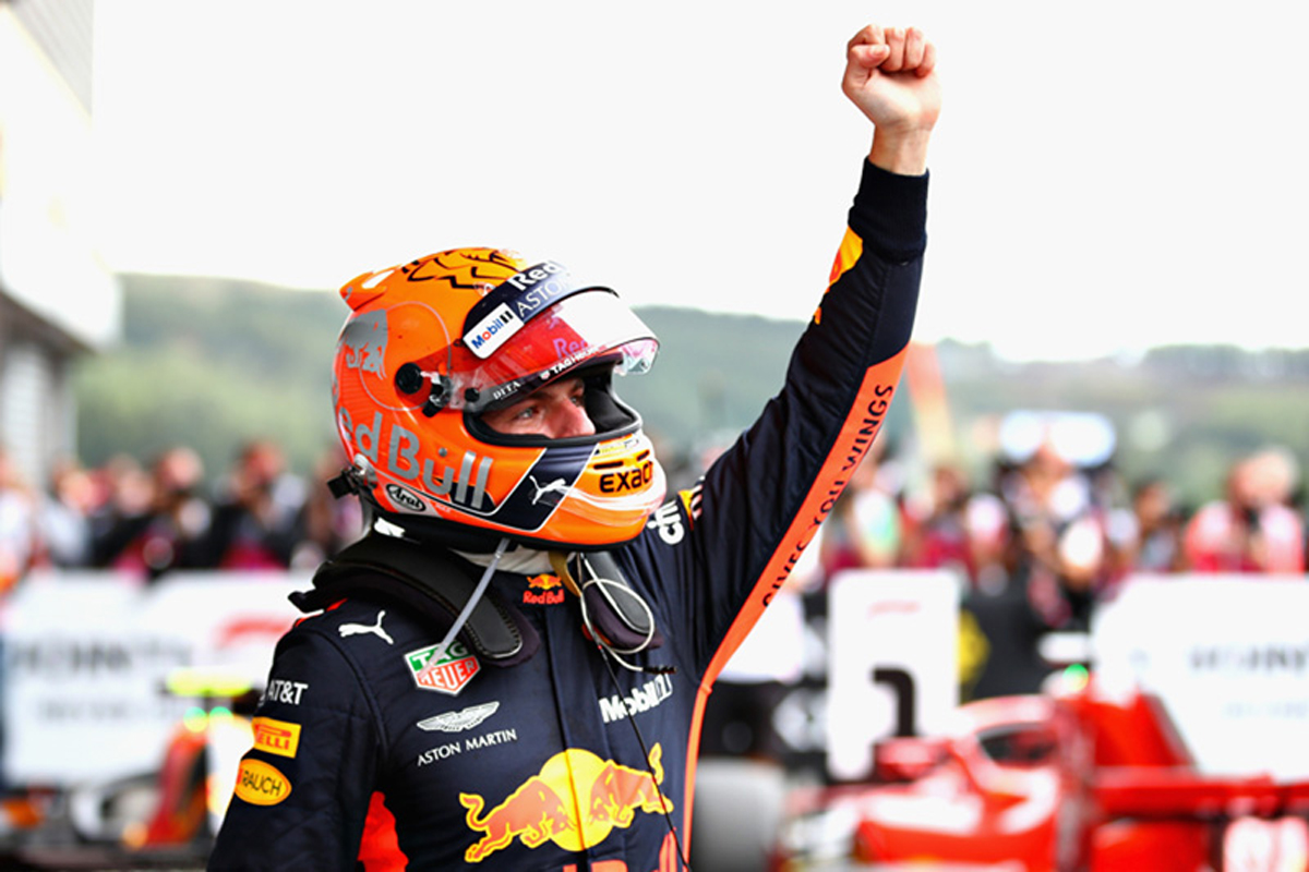 レッドブル：マックス・フェルスタッペンが3位表彰台 / F1ベルギーGP