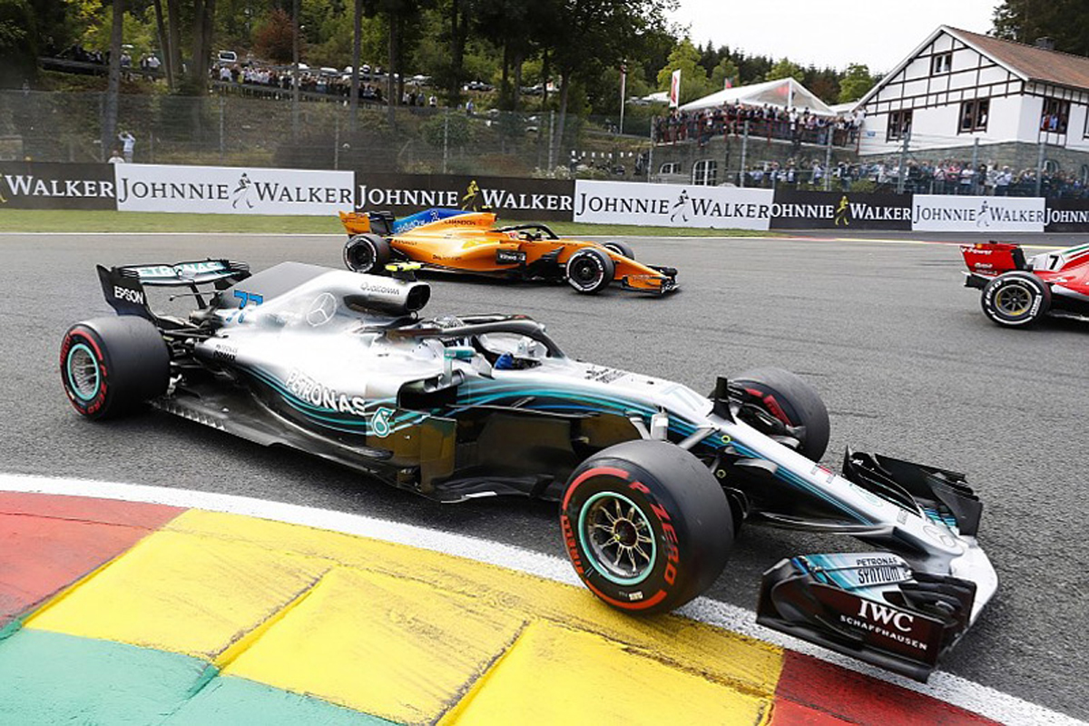 バルテリ・ボッタス、5秒加算ペナルティも順位に変動なし / ベルギーGP