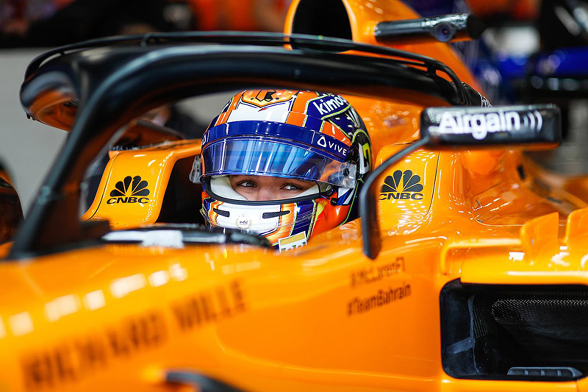 ランド・ノリス、F1イタリアGPでもマクラーレンのFP1を担当