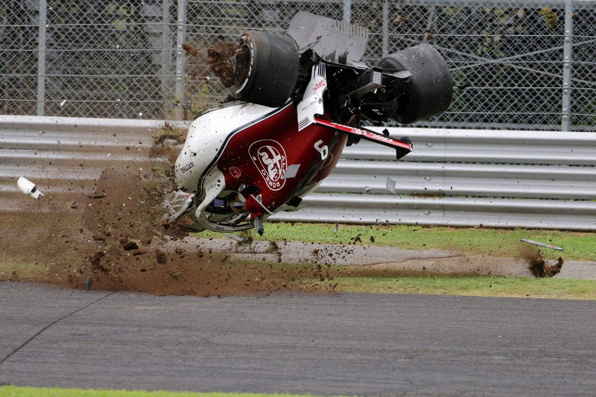 動画 | マーカス・エリクソンが大クラッシュで赤旗中断 / F1イタリアGP