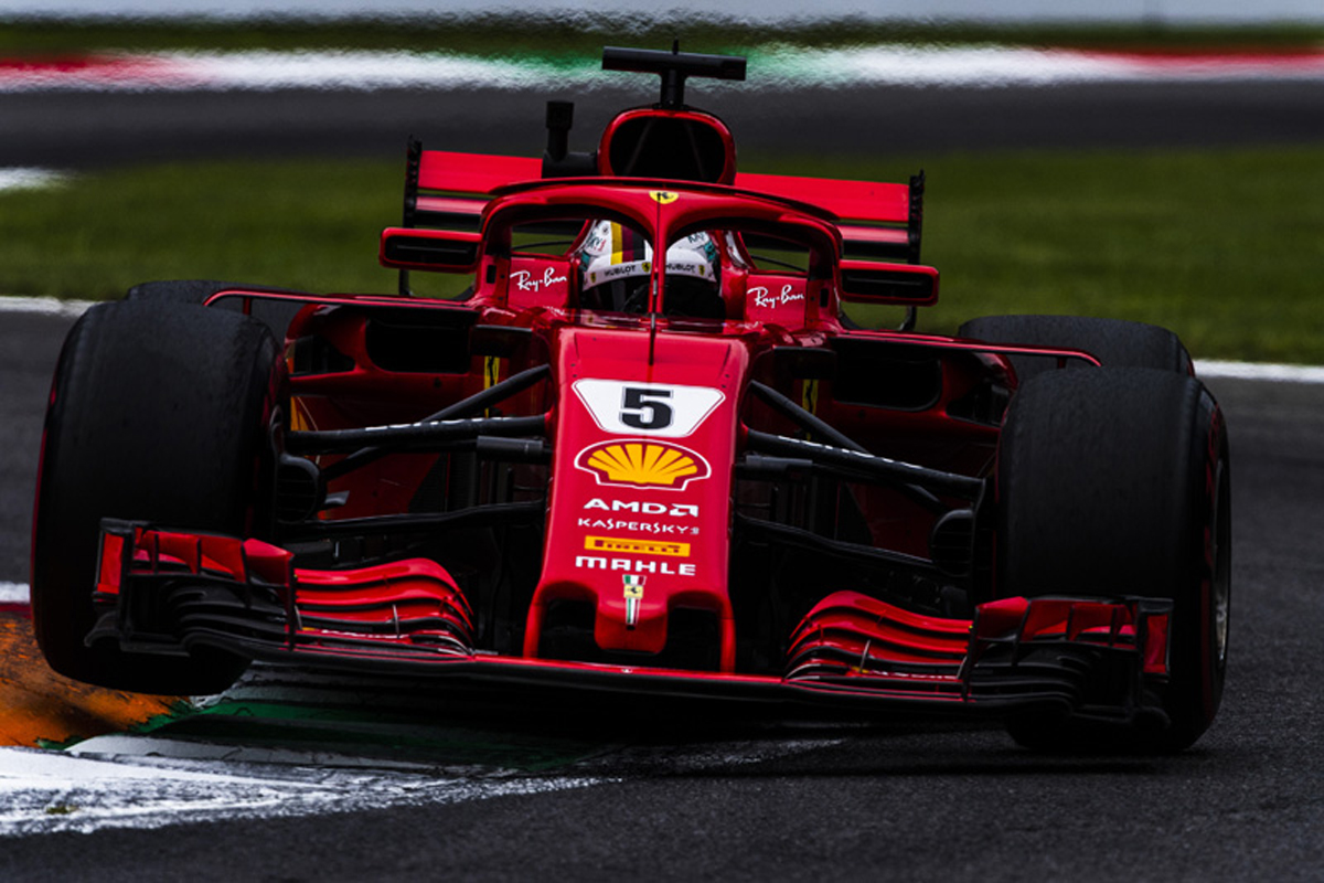 F1イタリアGP フリー走行3回目 | セバスチャン・ベッテルが最速タイム