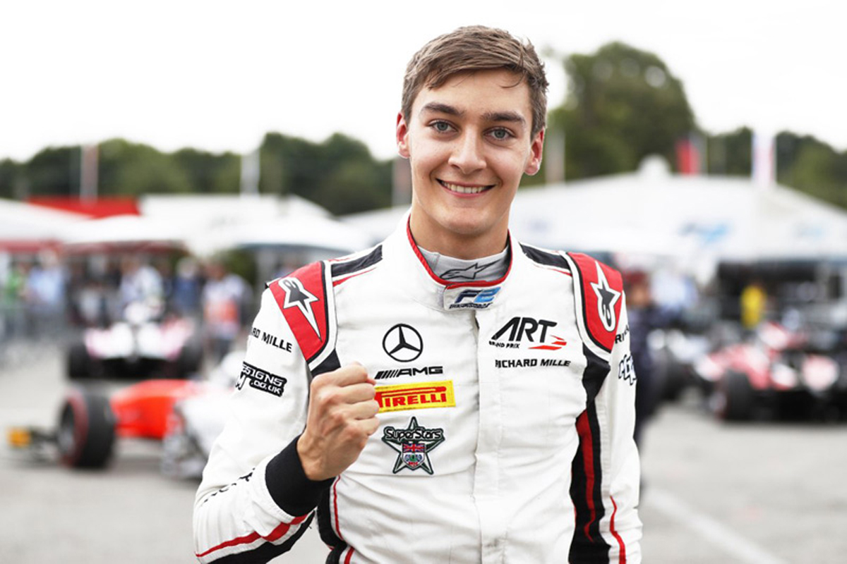 F2 第10戦 予選 | G.ラッセルがポールポジション、福住13位・牧野14位
