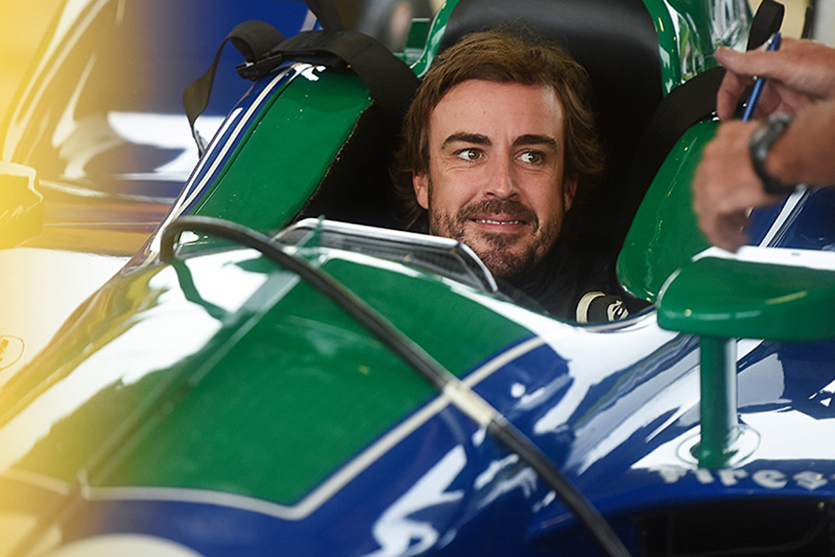 フェルナンド・アロンソ、インディカーをテスト 「ハッピーな一日」