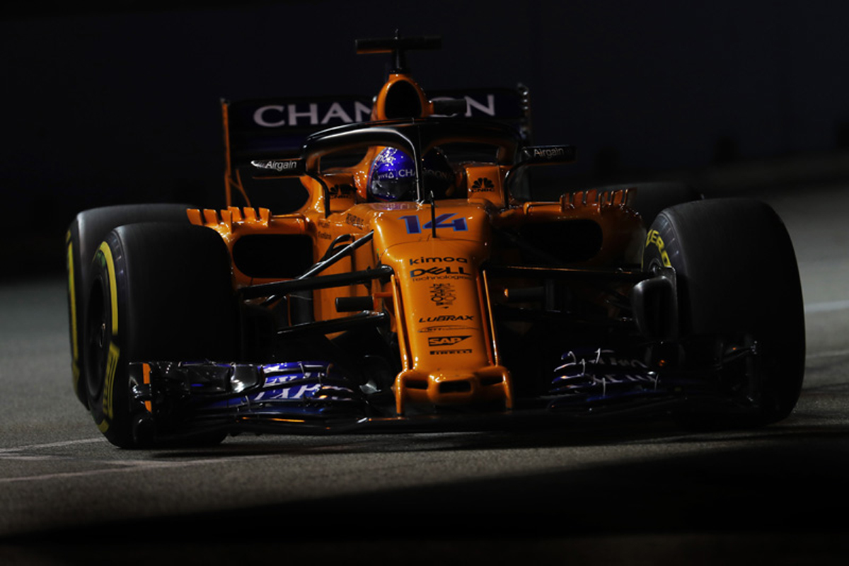 マクラーレン:F1シンガポールGP 金曜フリー走行レポート