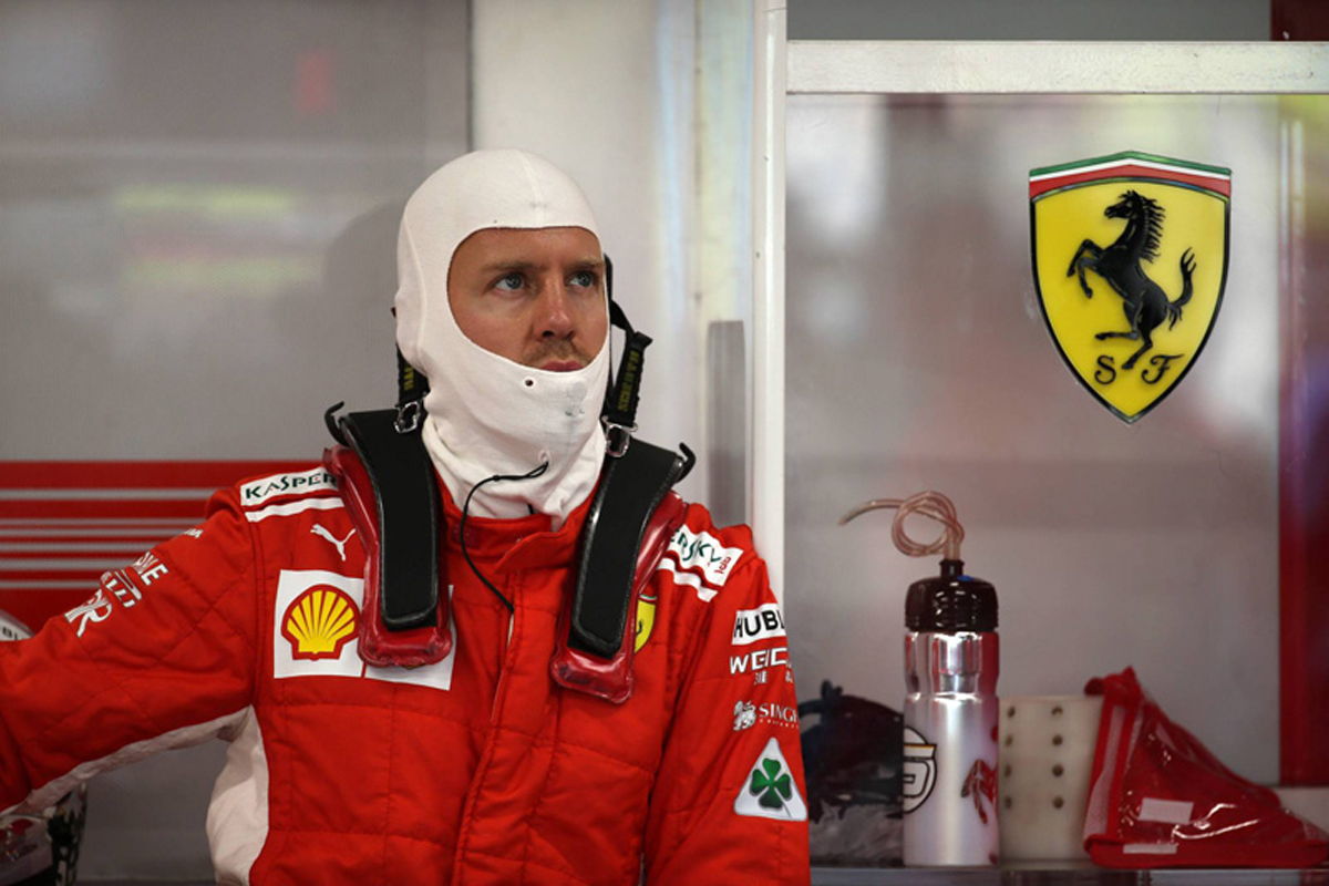 セバスチャン・ベッテル、FP2でクラッシュも「明日取り戻せる」