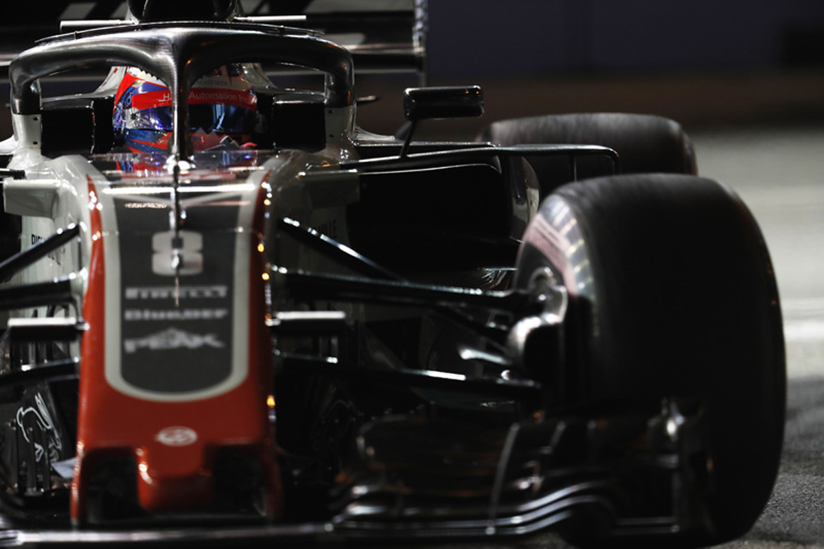 ハースF1チーム:F1シンガポールGP 金曜フリー走行レポート