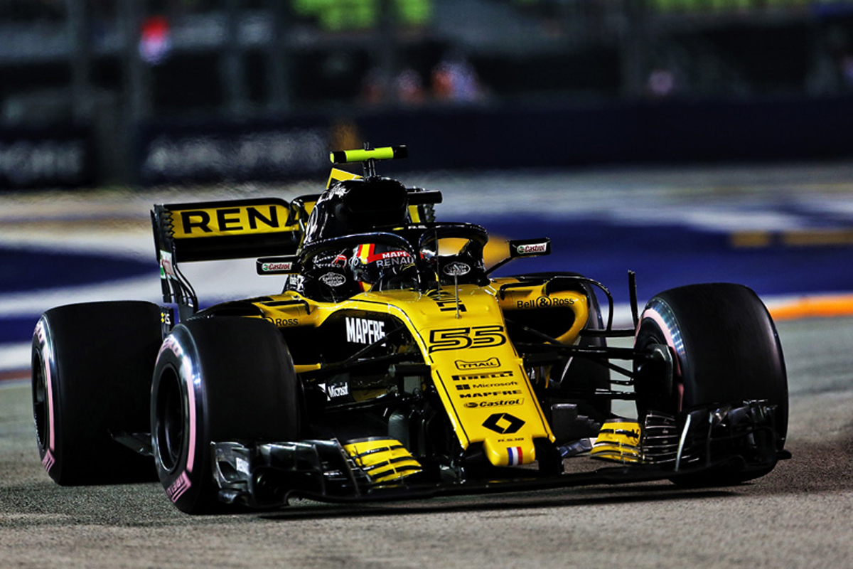 ルノーF1:F1シンガポールGP 金曜フリー走行レポート