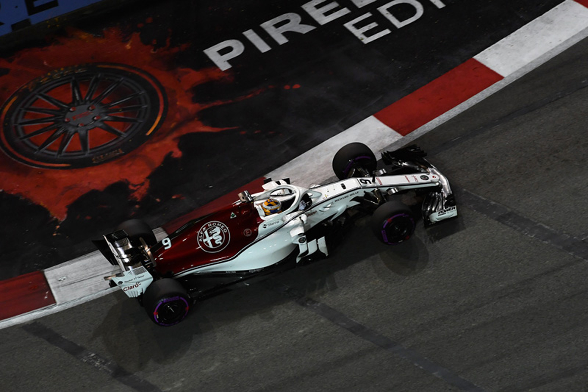 ザウバー：F1シンガポールGP 金曜フリー走行レポート