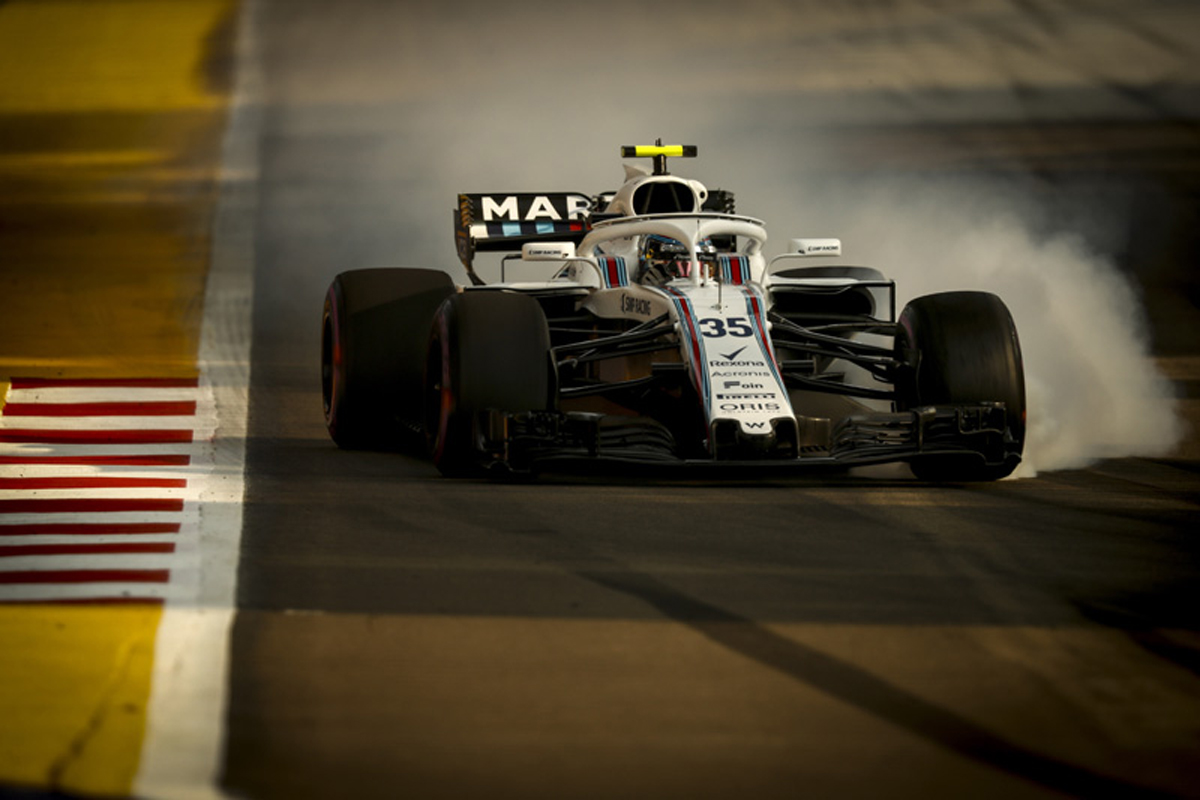 ウィリアムズ:F1シンガポールGP 金曜フリー走行レポート