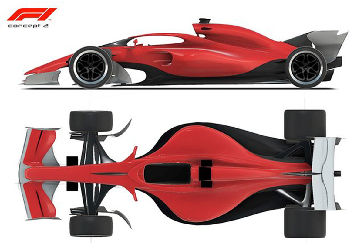「2021年F1マシンのコンセプトデザインはまるで古いチャンプカー」