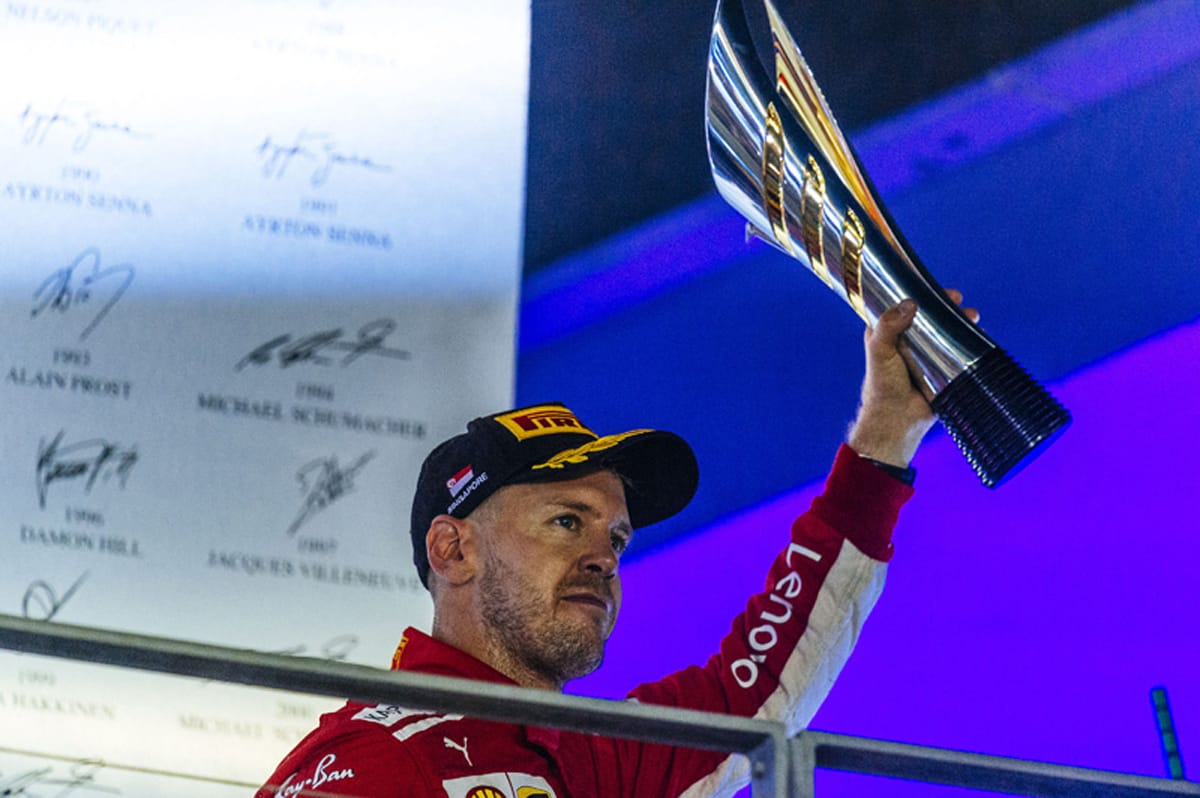 フェラーリ:メルセデスとのポイント差は拡大 / F1シンガポールGP