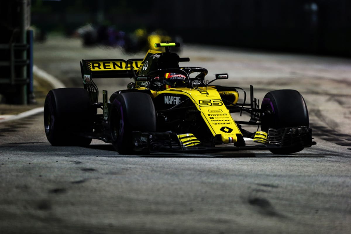 ルノーF1：ダブル入賞も順位には満足せず / F1シンガポールGP
