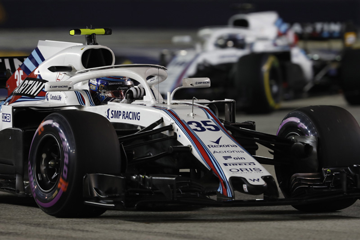 ウィリアムズ：ポイント圏外もバトルには手応え / F1シンガポールGP