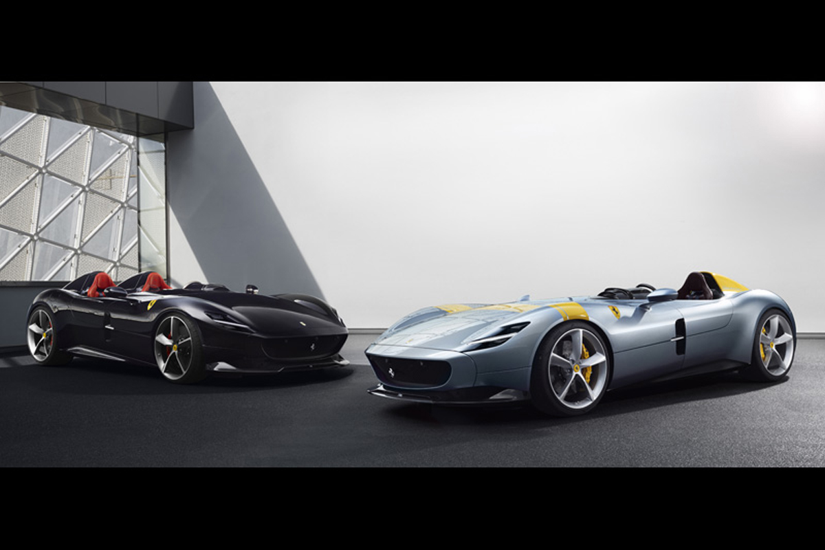 フェラーリ、新型モデル「モンツァ SP1 ＆ SP2」を発表