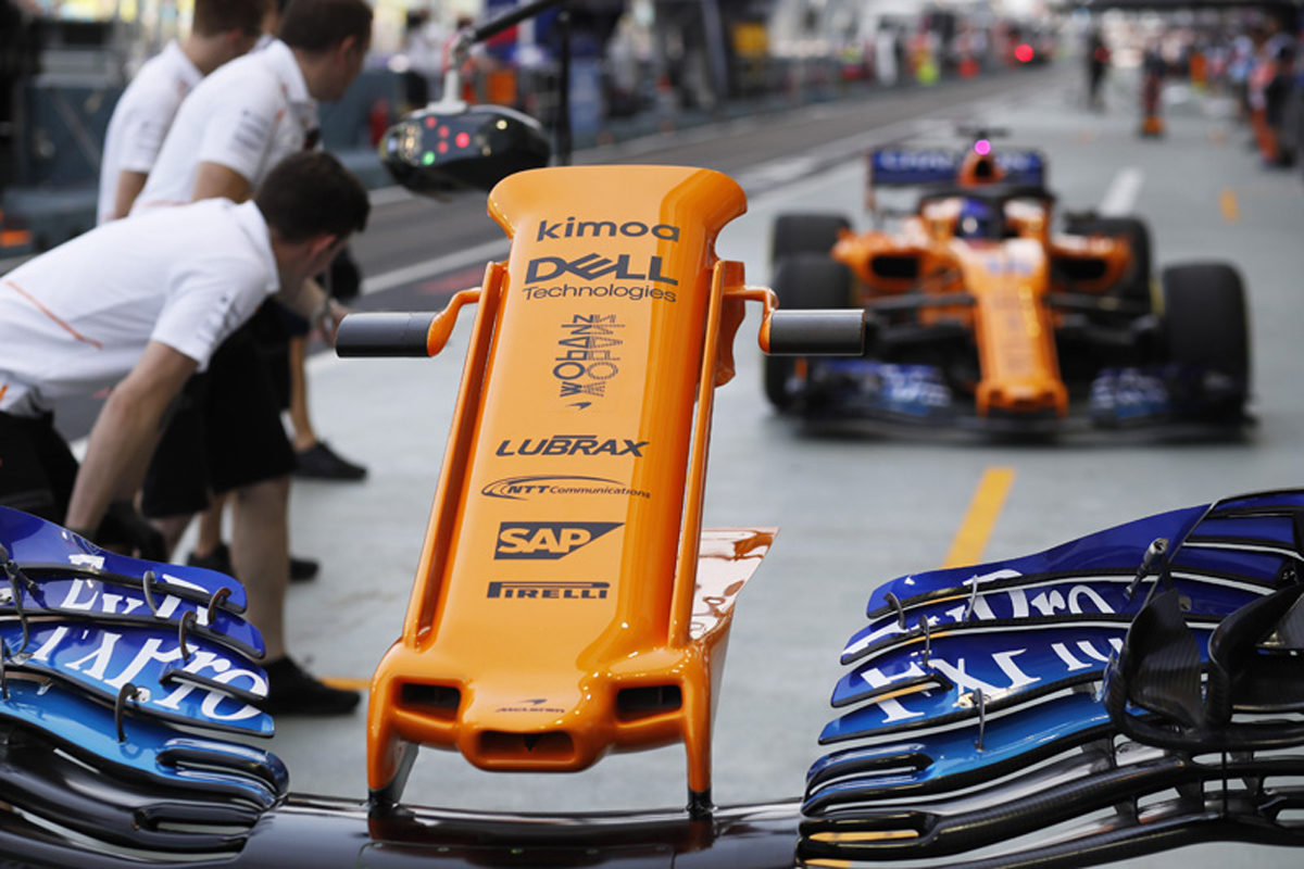 マクラーレン、F1ロシアGPで極端にロードラッグなセットアップを検討