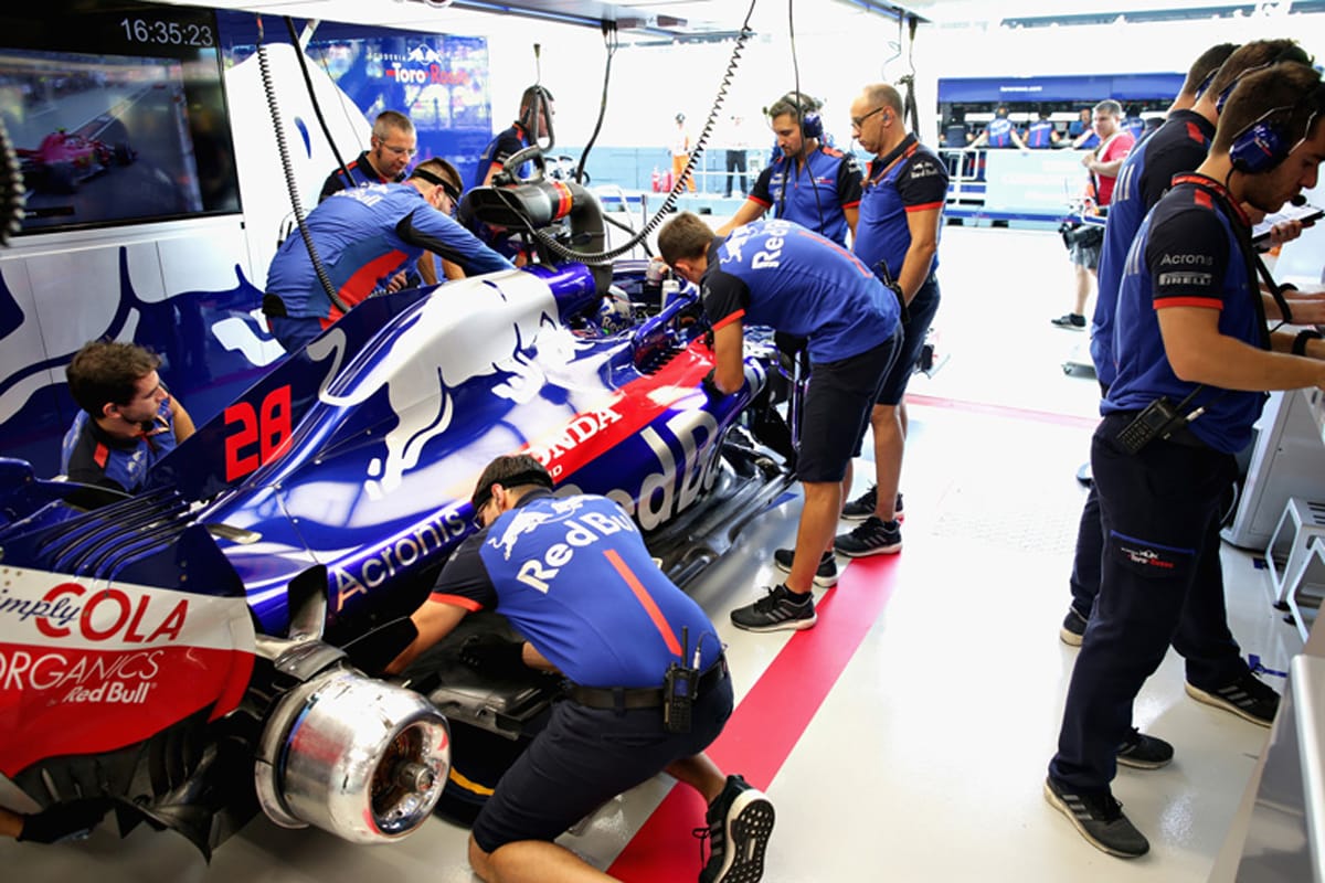 トロロッソ・ホンダ、空力アップグレード導入はF1アメリカGP