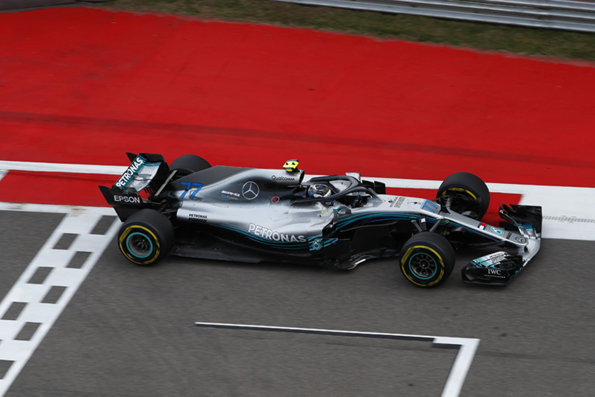 メルセデス：F1ロシアGP 金曜フリー走行 レポート