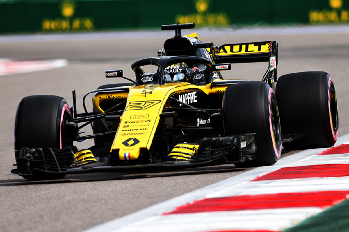 ルノーF1：F1ロシアGP 金曜フリー走行 レポート
