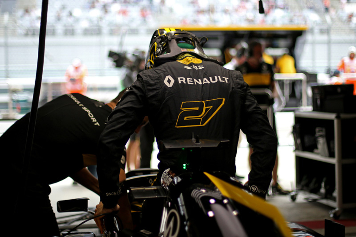 ルノーF1：Q2を走らず6列目グリッドを確保 / F1ロシアGP 予選