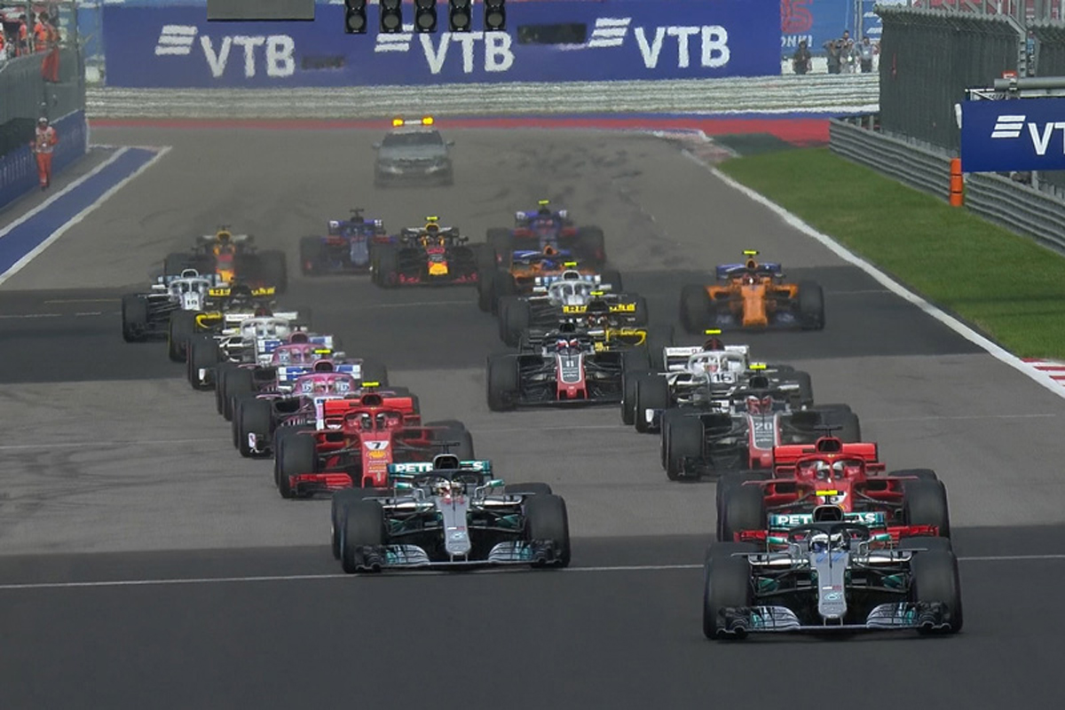 2018年 F1ロシアGP 決勝レース | ダイジェスト動画