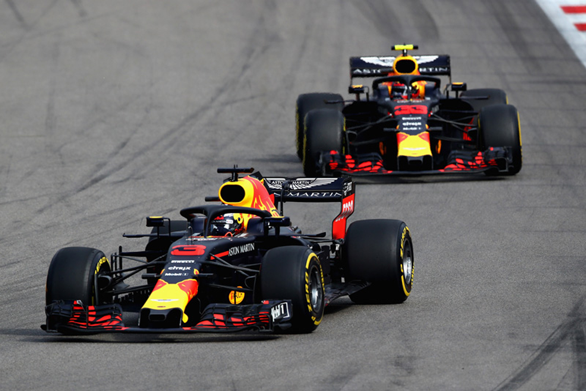 レッドブル：後方グリッドから5位＆6位でダブル入賞 / F1ロシアGP