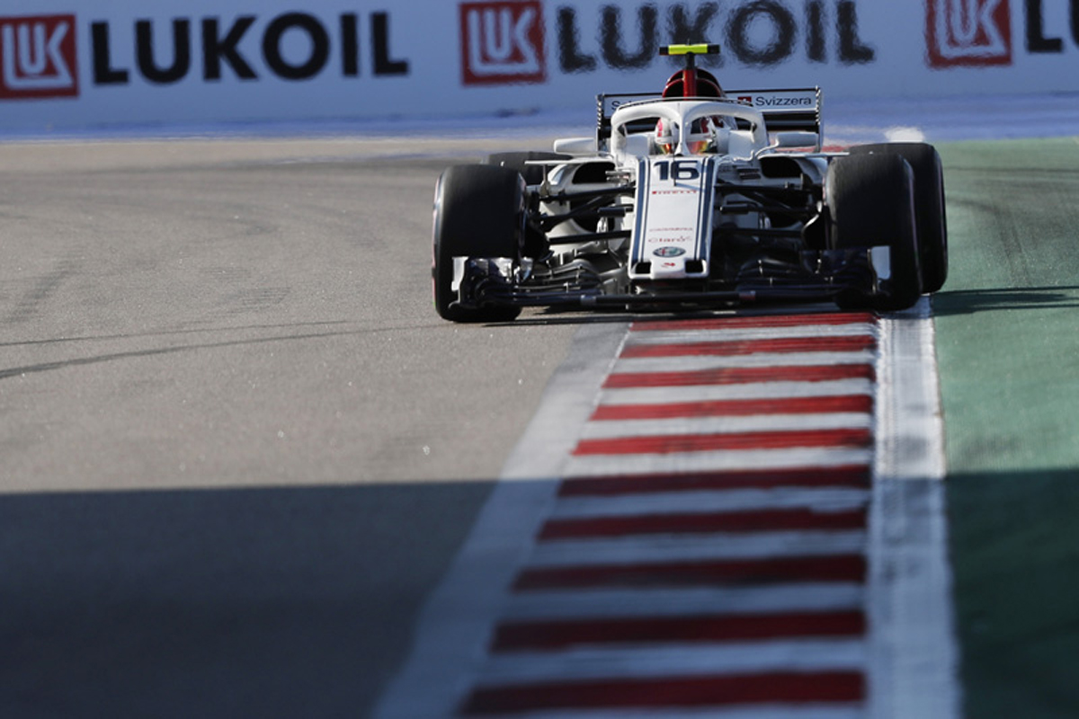 ザウバー：シャルル・ルクレールが大健闘7位入賞 / F1ロシアGP